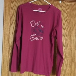Life is Good Women's long sleeve dog Best in Show